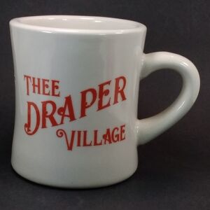 M Ware 'Thee Draper Village' MUG Restaurant Ware 11 oz Cup Mercantile Shoppe
